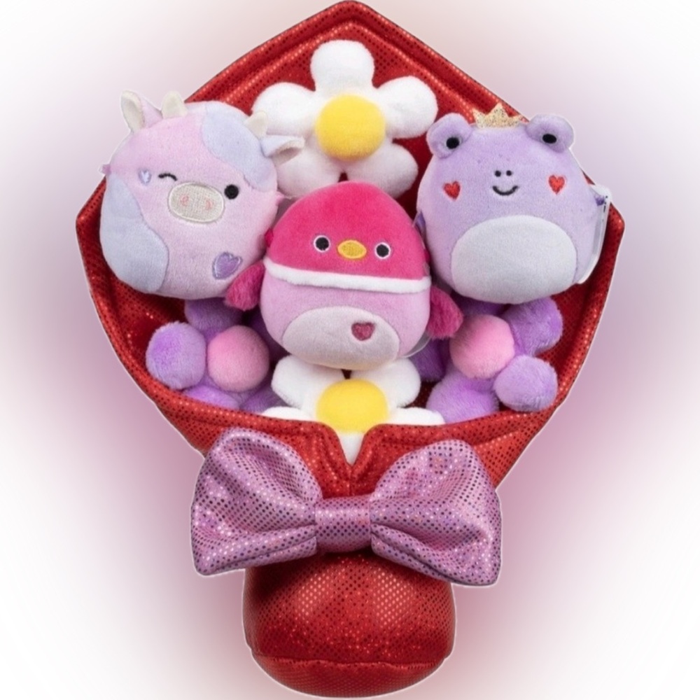 NWT valentines Squishmallow bouquet